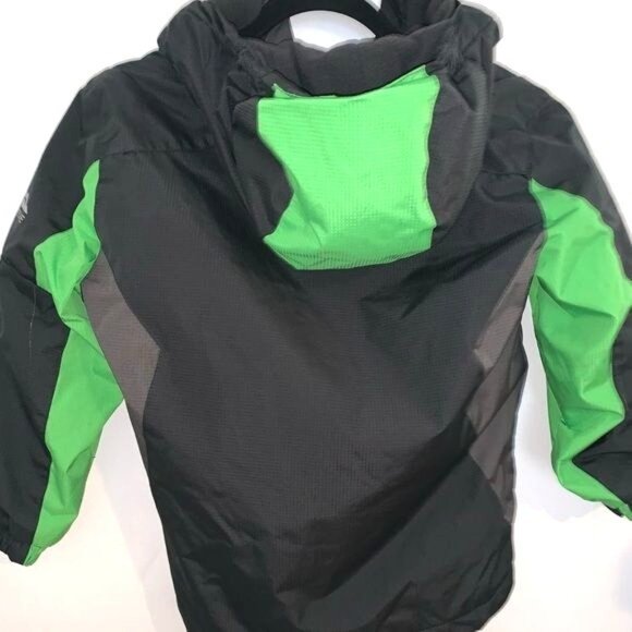 Free Country Kids XS Black & Green FCXtreme Extreme Performance Jacket - Picture 13 of 13
